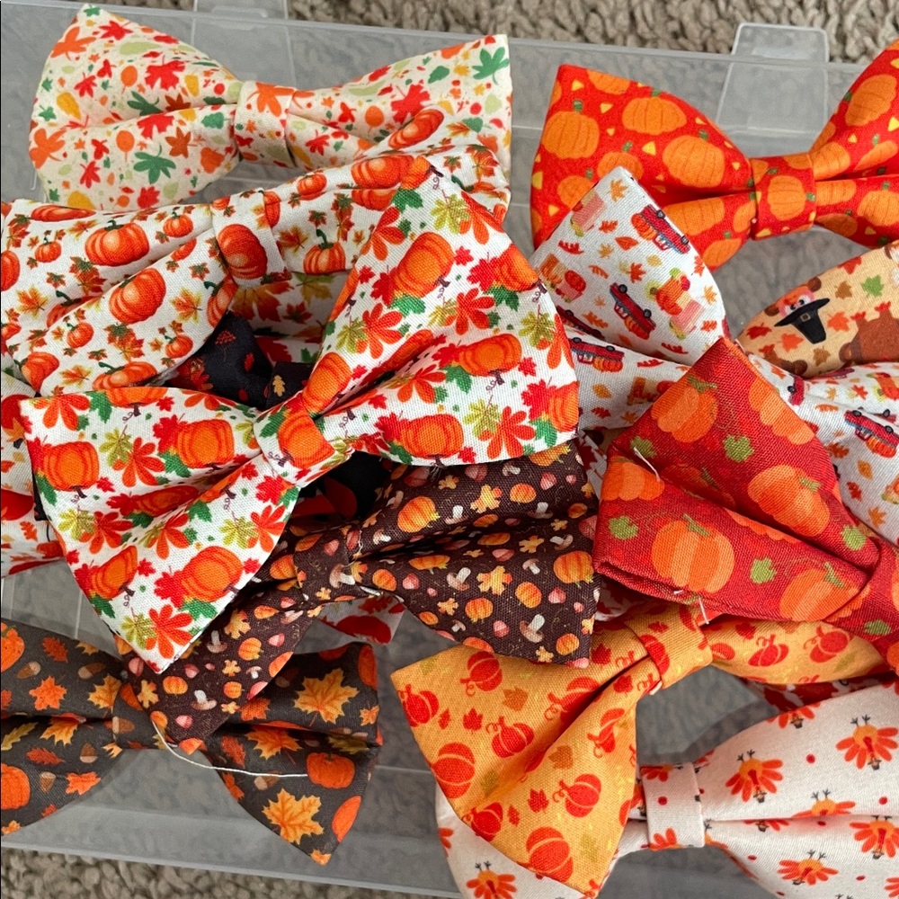 15 Fall Themed Hair‎ Bows